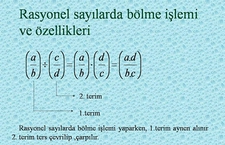 Rasyonel Sayılarda Bölme Problemleri ve Örnekleri